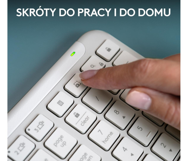 Logitech K950 Biały - 1233206 - zdjęcie 13